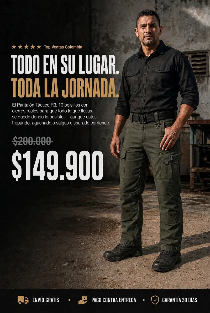 Pantalón Táctico R3