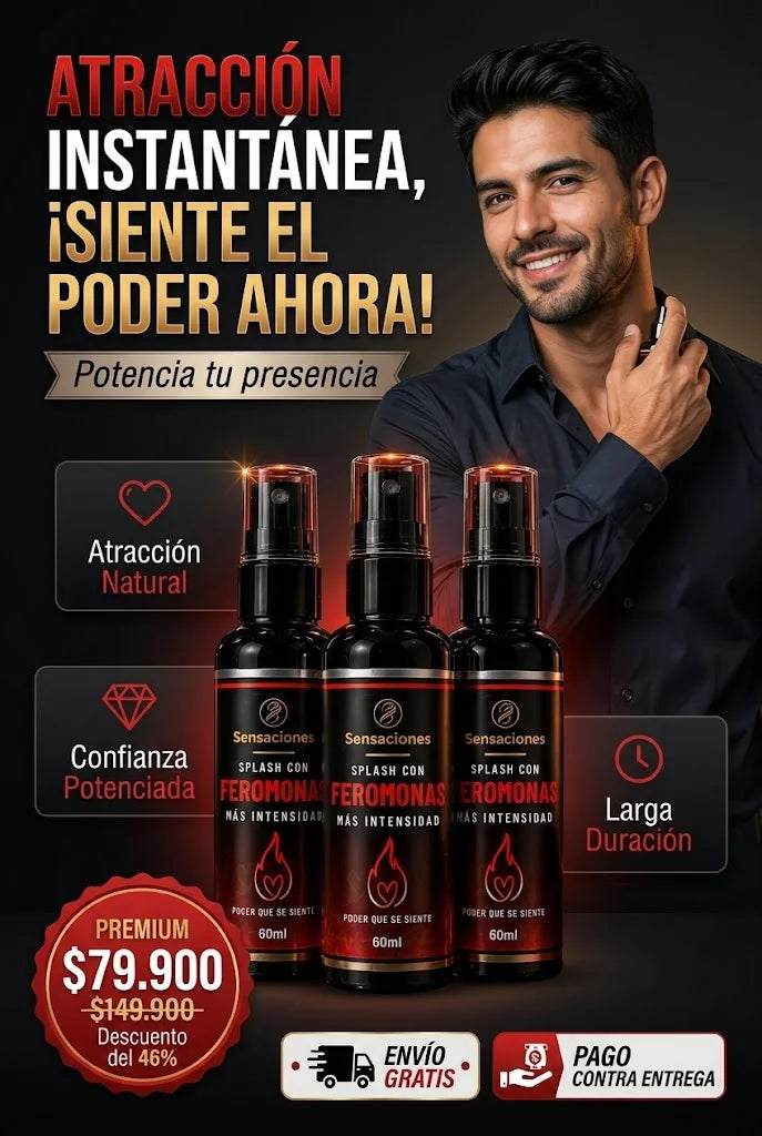 Splash para hombres 3 en 1